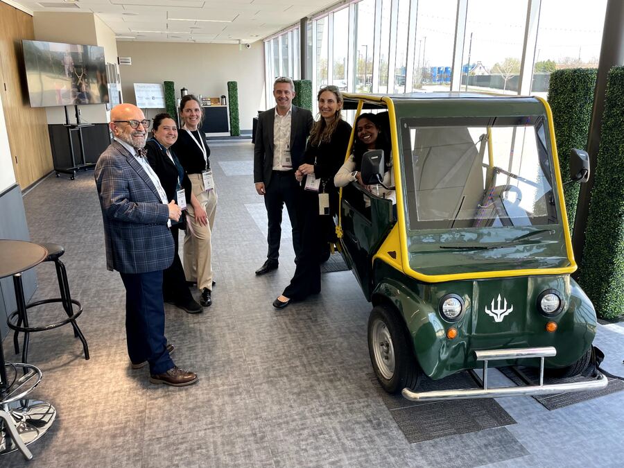 CEVA Electric Vehicle demonstration at VTM Expo Michigan frame 2