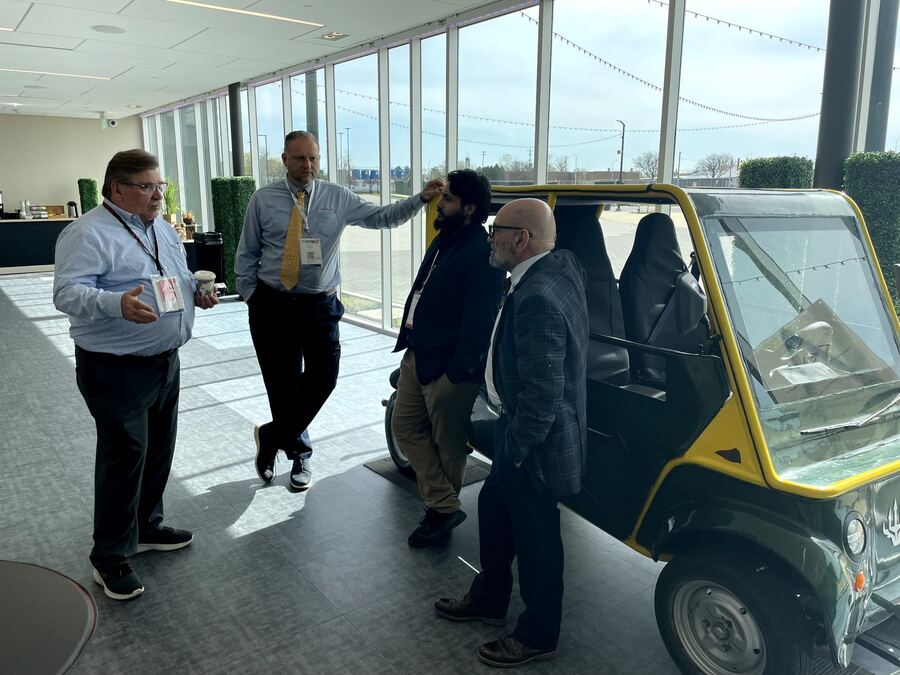 CEVA Electric Vehicle demonstration at VTM Expo Michigan frame 4