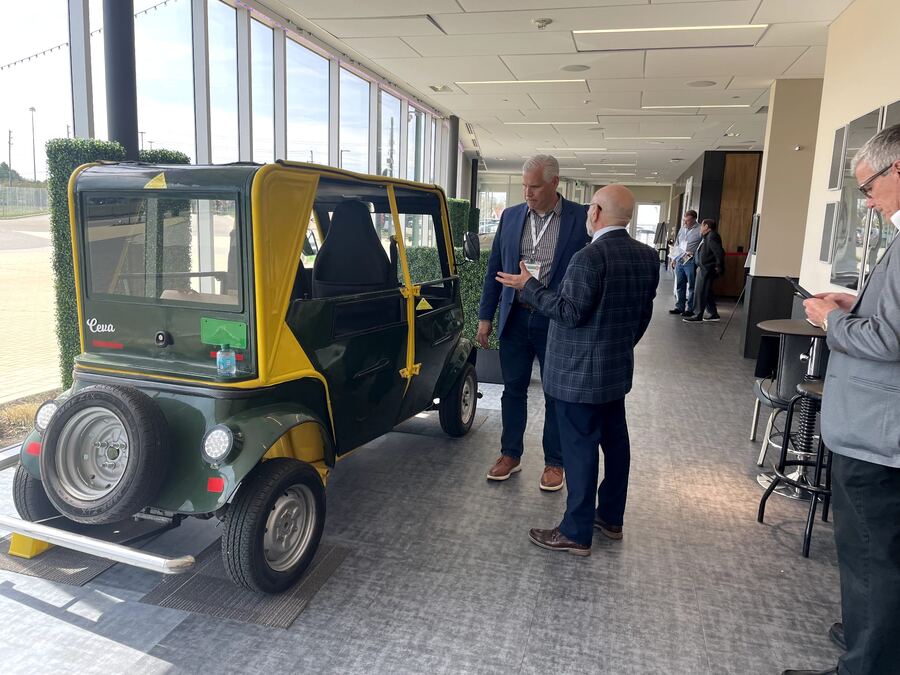 CEVA Electric Vehicle demonstration at VTM Expo Michigan frame 6